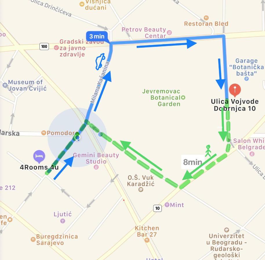 4Rooms 4U Beograd Eksteriør bilde